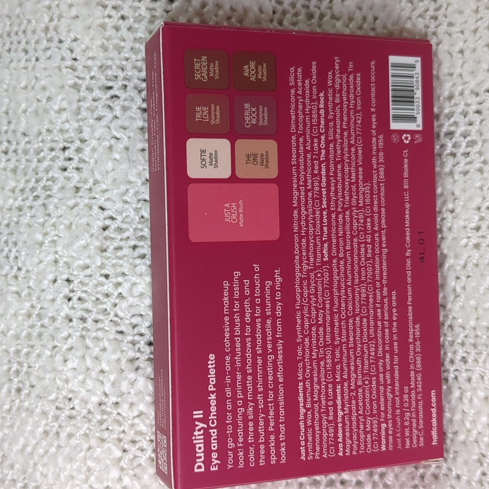 Half Caked Duality II Eye and Cheek Palette, 8.2g/0.28oz - Picture 8 of 13
